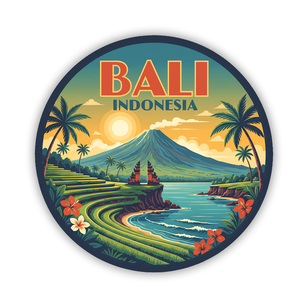 Bali Indonesia Sticker