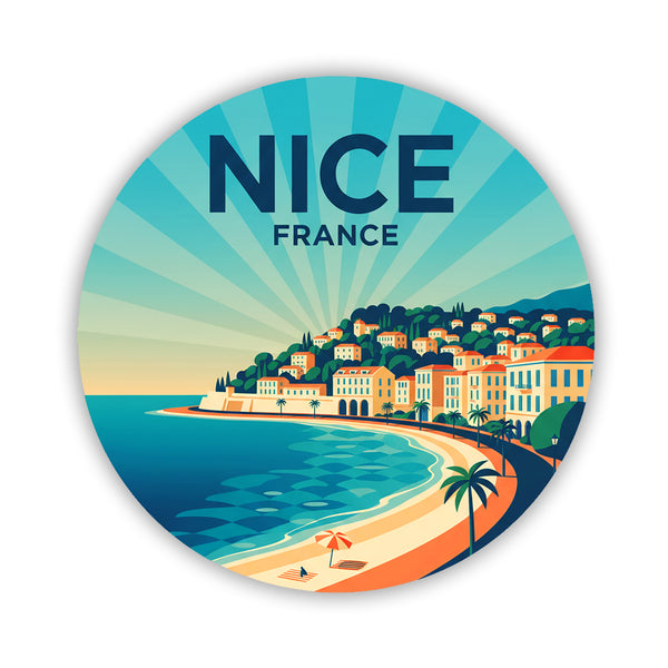 Nice France Sticker
