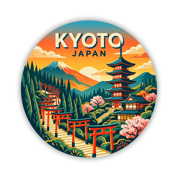 Kyoto Japan Sticker