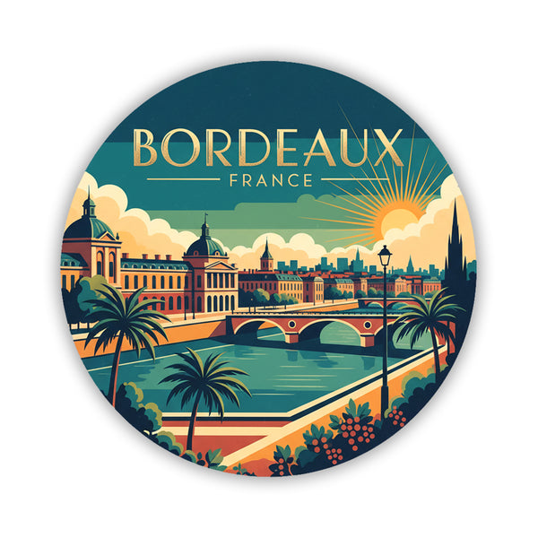 Bordeaux France Sticker