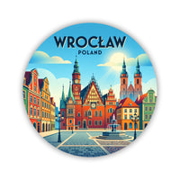 Wrocław Poland Sticker