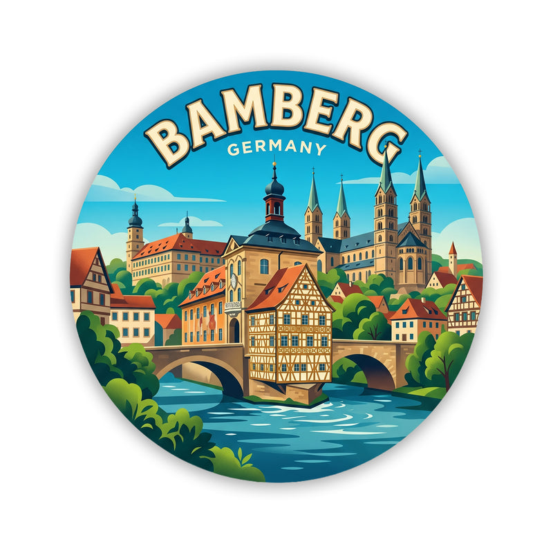 Bamberg Germany Sticker