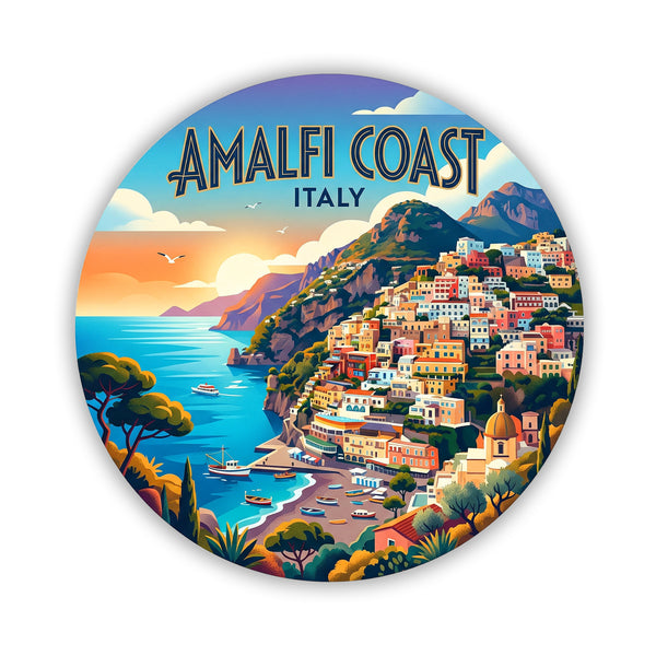 Amalfi Coast Italy Sticker