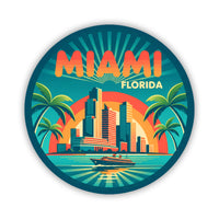 Miami Florida Sticker