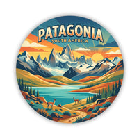 Patagonia South America Sticker