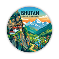 Bhutan Sticker