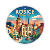 Košice Slovakia Sticker