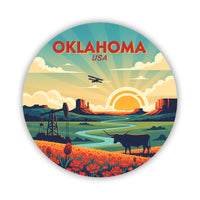 Oklahoma USA Sticker