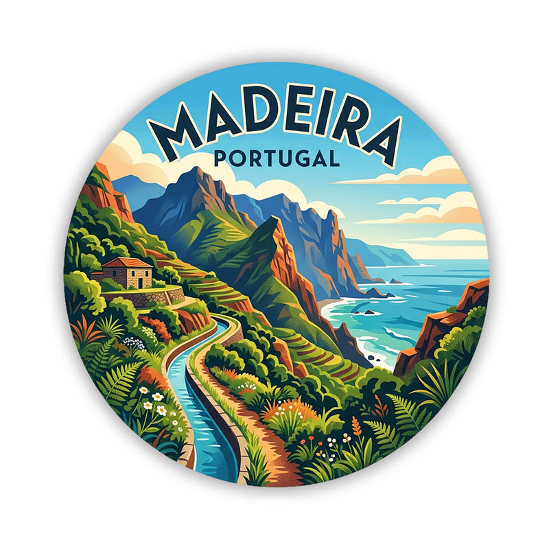 Madeira Portugal Sticker