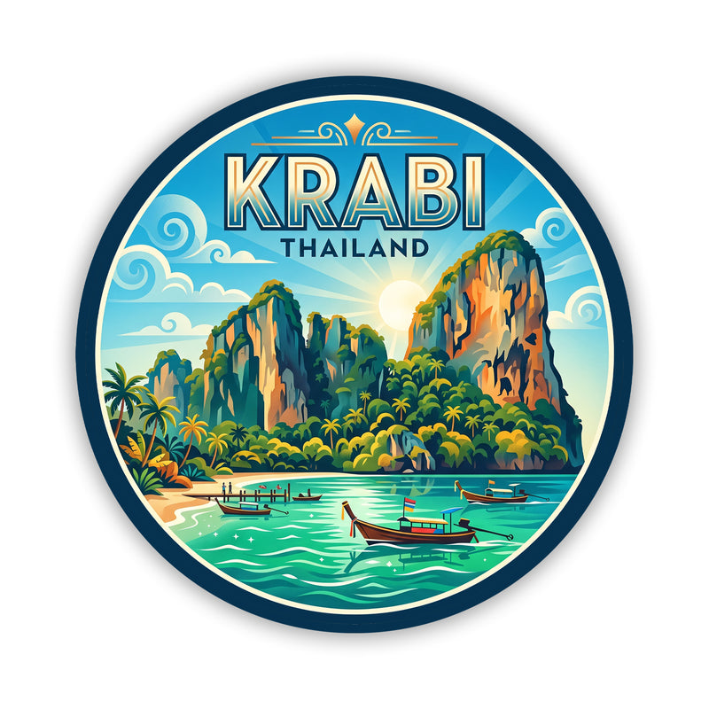 Krabi Thailand Sticker