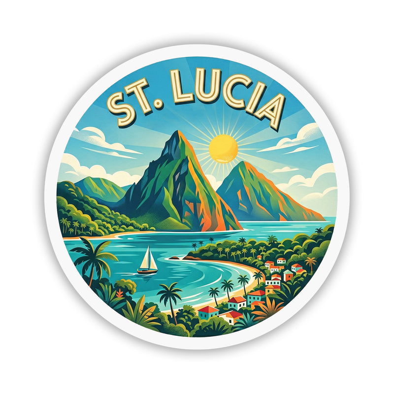 St. Lucia Sticker