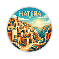Matera Italy Sticker