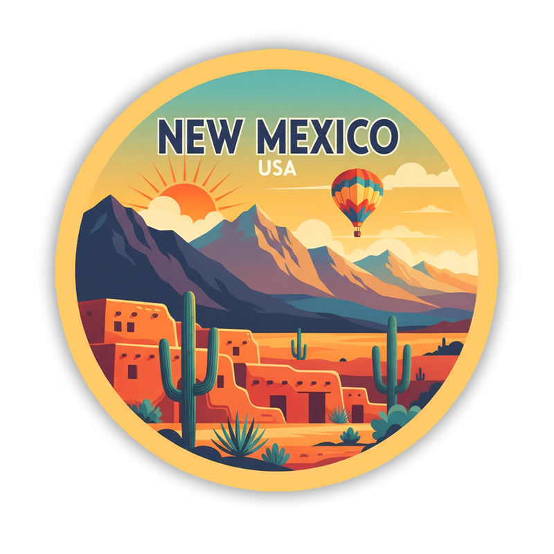 New Mexico USA Sticker