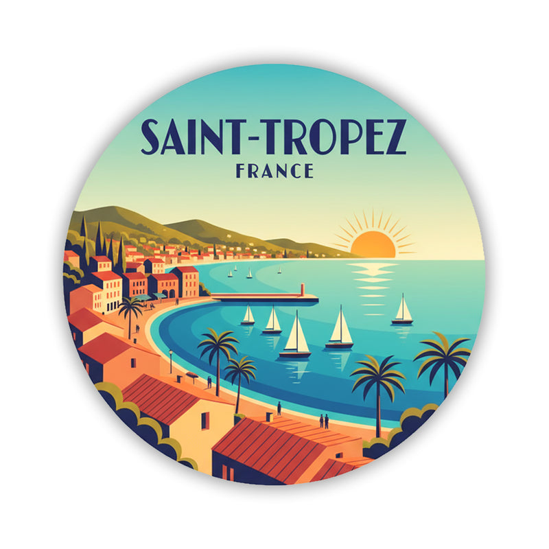 Saint-Tropez France Sticker