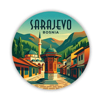 Sarajevo Bosnia Sticker