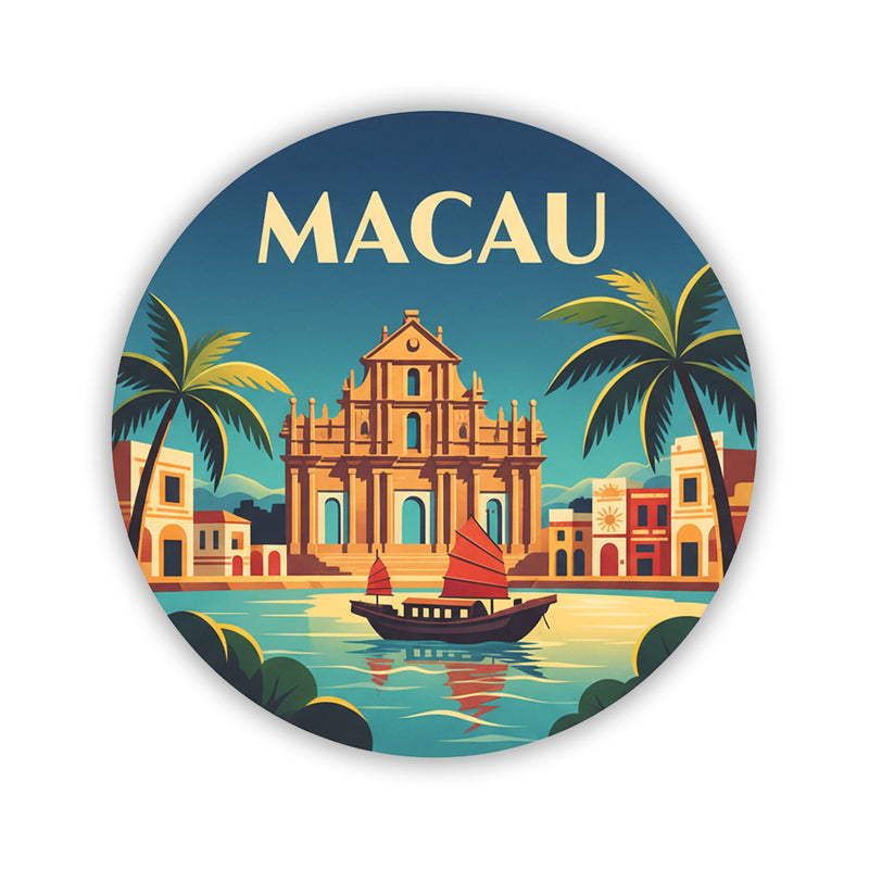 Macau Sticker