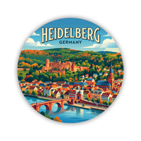 Heidelberg Germany Sticker