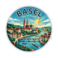 Basel Switzerland Sticker