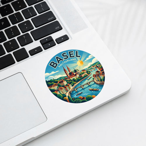 Basel Switzerland Sticker