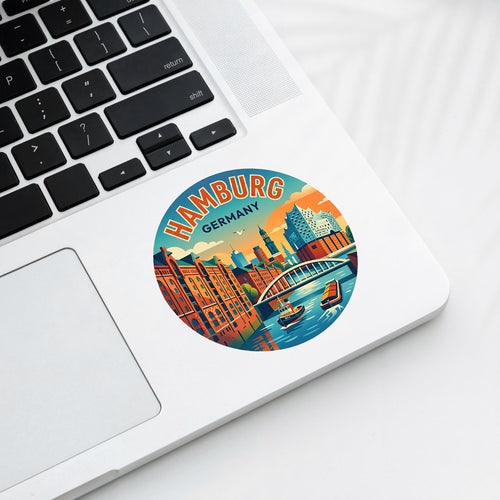 Hamburg Germany Sticker