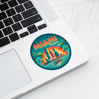 Miami Florida Sticker