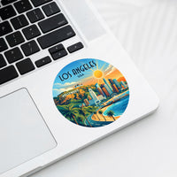 Los Angeles USA Sticker