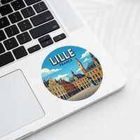 Lille France Sticker