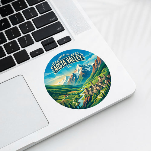 Aosta Valley Italy Sticker
