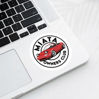 Miata Owners Club Sticker
