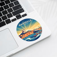 Marseille France Sticker