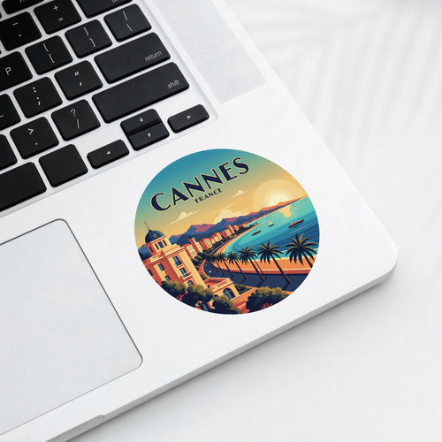 Cannes France Sticker