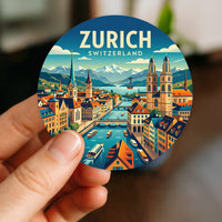 Zurich Switzerland Sticker