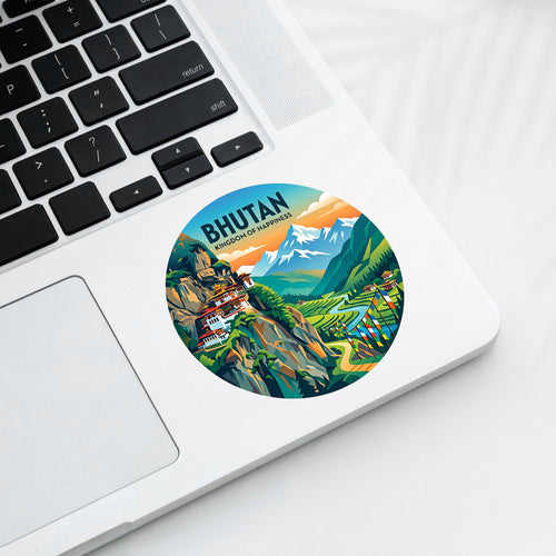 Bhutan Sticker