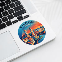 Vilnius Lithuania Sticker