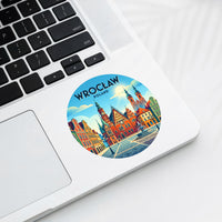 Wrocław Poland Sticker