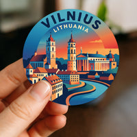 Vilnius Lithuania Sticker