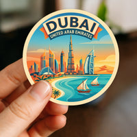 Dubai United Arab Emirates Sticker