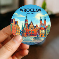 Wrocław Poland Sticker