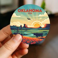 Oklahoma USA Sticker