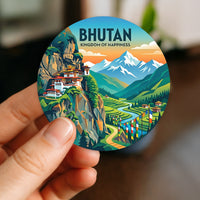 Bhutan Sticker
