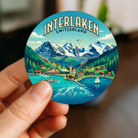 Interlaken Switzerland Sticker