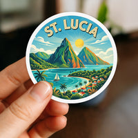 St. Lucia Sticker