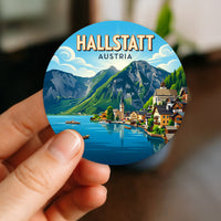 Hallstatt Austria Sticker