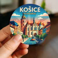 Košice Slovakia Sticker