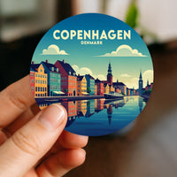 Copenhagen Denmark Sticker