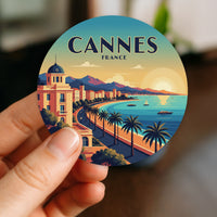 Cannes France Sticker