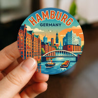 Hamburg Germany Sticker
