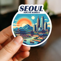 Seoul South Korea Sticker