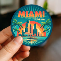 Miami Florida Sticker