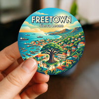 Freetown Sierra Leone Sticker
